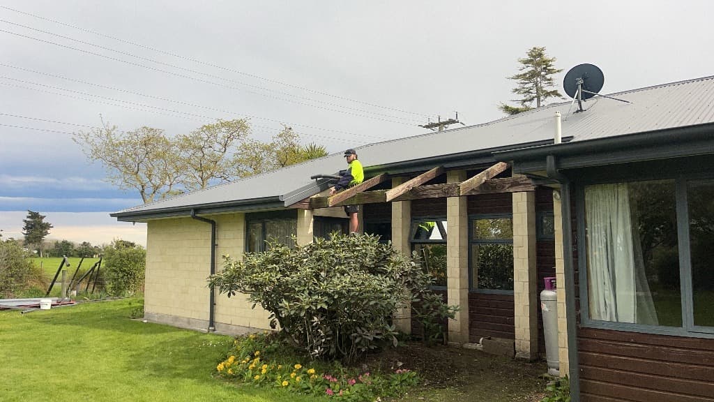 Colorsteel Fascia Capping & Pergola Restoration