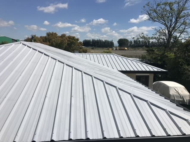 Weathered Corrugated Iron Roof (Before Paint)