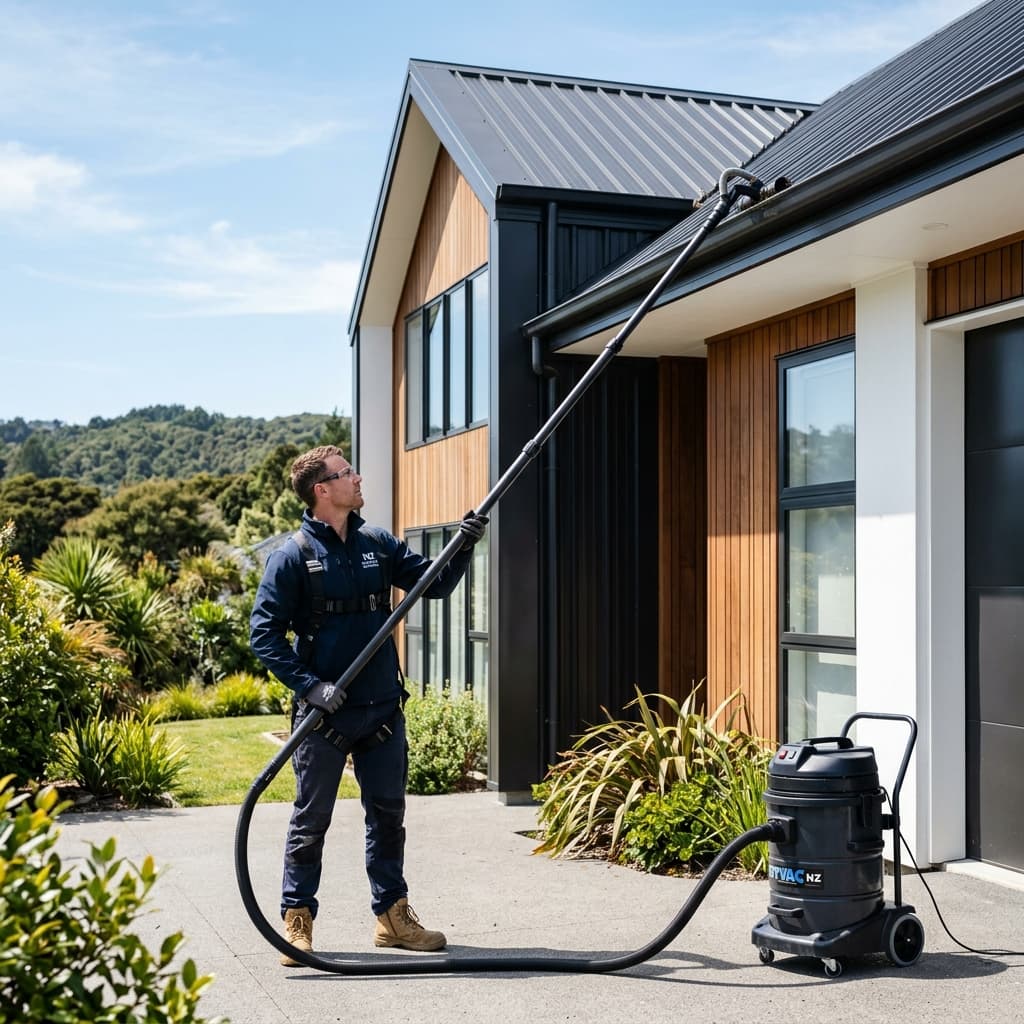 Specialist Vacuum Gutter Cleaning and Wash-Out